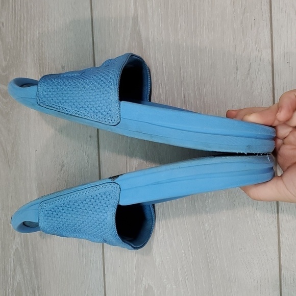 APL Womens Big Logo Slide Labs Flats shoes sz 8 - Picture 7 of 10